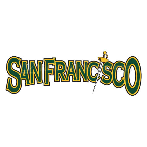 San Francisco Dons Logo T-shirts Iron On Transfers N6125 - Click Image to Close